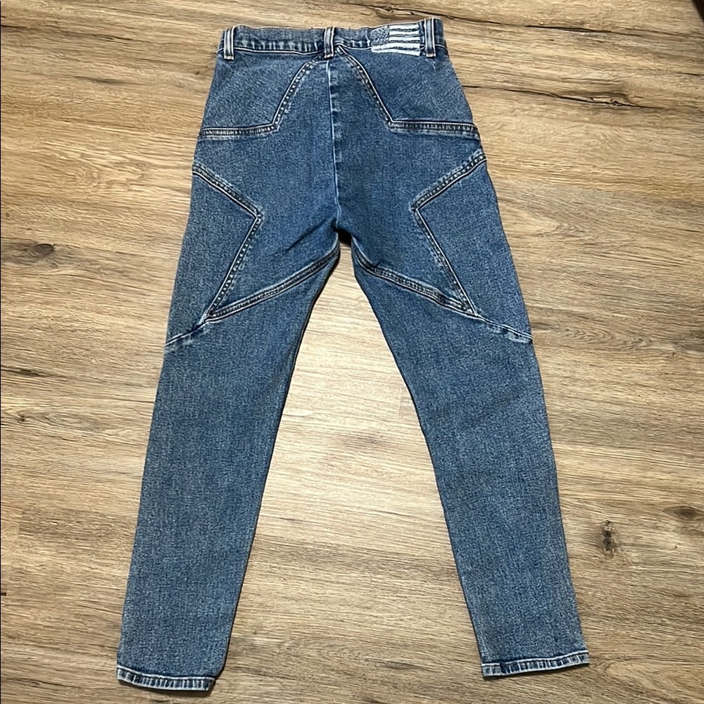 Revice Denim Venus Crop Stargazer Jeans size 27 - Picture 8 of 9